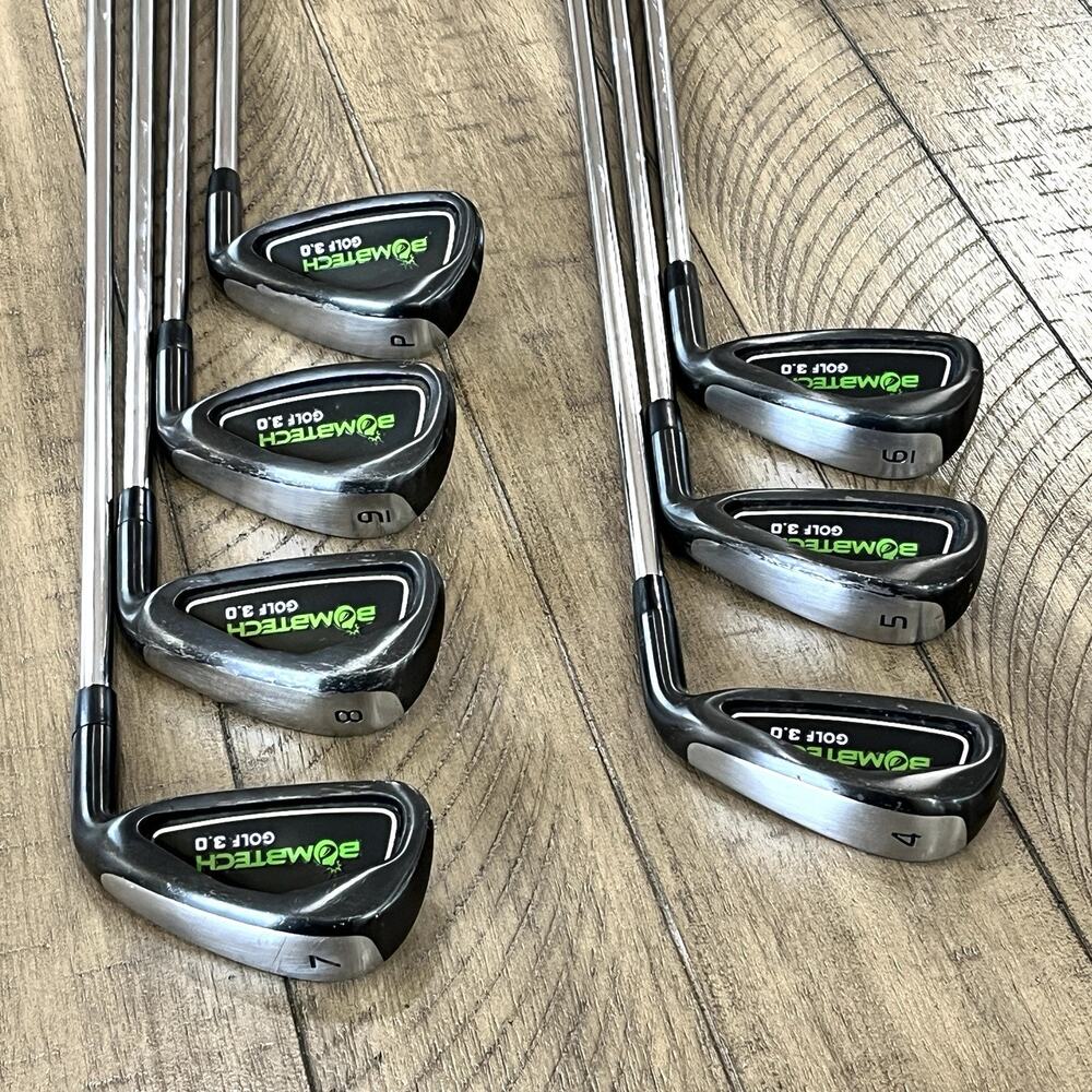 BOMBTECH Golf 3.0 Iron Set 4-PW Right-Handed Regular Flex Steel Shafts